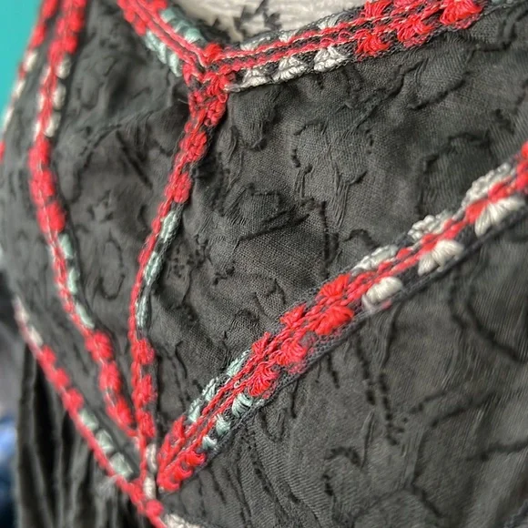 EUC Free People Cropped Blouse - Picture 2 of 8